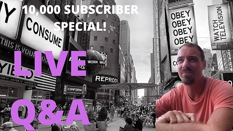 Live Q&A|Free Healing Video|10,000 Subscriber Special!@Tony Sayers