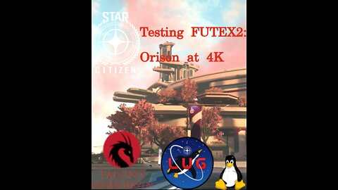 Star Citizen 3.16 - Testing Linux Kernel FUTEX2 Orison at 4K