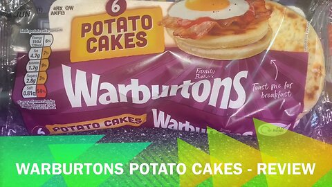 Warburtons Potato Cakes - Review #warburtons