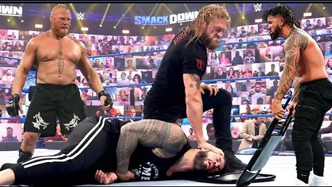 WWE 19 August 2023 Roman Reigns VS. Edge VS. Brock Lesnar VS. Jey Uso VS. All Raw SmackDown