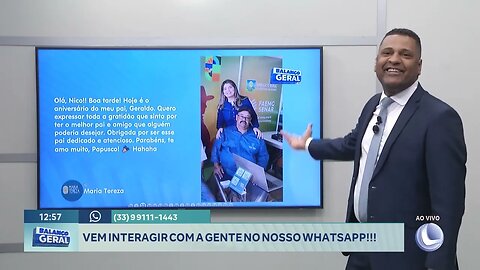 Mensagens do Whatsapp 2º Bloco - 28/11/2023