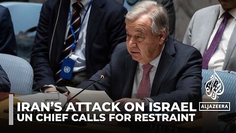 Iran's attack on Israel: Antonio Guterres calls for restraint at UNSC meeting