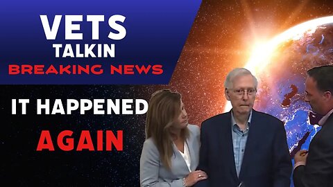 Mitch McConnell Freezes For 2nd Time in a Month| BREAKING NEWS