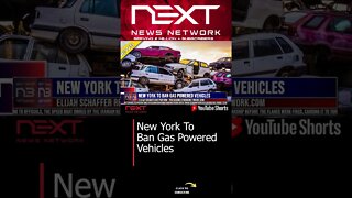 New York To Ban Gas Powered Vehicles #shorts