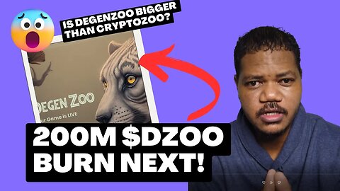 Degenzoo Relaunches With New Gamification On Bsc. 200m $DZOO Burn Next. Degenzoo Vs Cryptozoo!