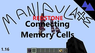 Manipulate Redstone - Connecting Memory Cells 1.20