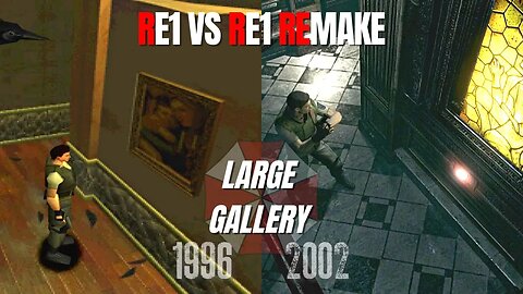 RE1 vs RE1 Remake: Large Gallery