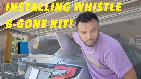 Installing Noble Whistle B-Gone Kit for STI Style Wing on 2022+ Subaru WRX!