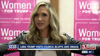 President Trump's daughter in law visits Council Bluffs, Omaha