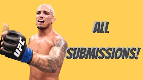 Charles Oliveira-All Submissions in the UFC