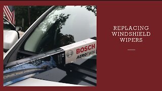 Installing Windshield Wipers