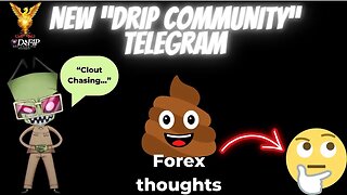 Drip Network Forex shares his thoughts on the new Drip Community Telegram Chat