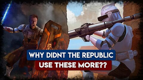 Why Certain Clone Tactics were so RARE to see on a Battlefield