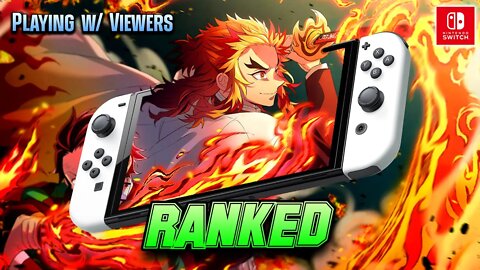 🔴 Ranked On NINTENDO SWITCH? 😅 I Played The #1 Ranked Player | Demon Slayer Hinokami Chronicles LIVE