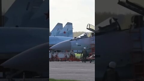 The Ministry of Defense showed footage of combat sorties of Russian Su-35S fighters