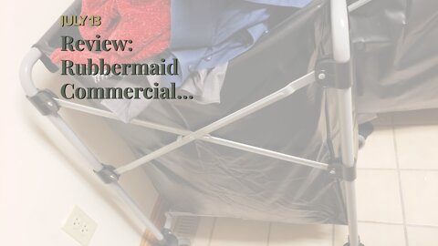 Review: Rubbermaid Commercial Products, Collapsible X Cart Laundy Cart, College Move-In, Transp...