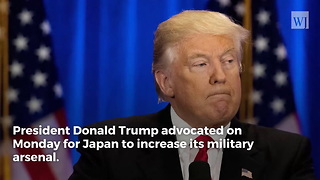 Japan Needs More Military Weapons From U.S. To Defend Against N Korea