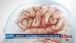 Emergency Crew Honored With Stroke Hero Award