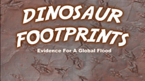 Global Flood - The Fossil Footprints Say Yes!