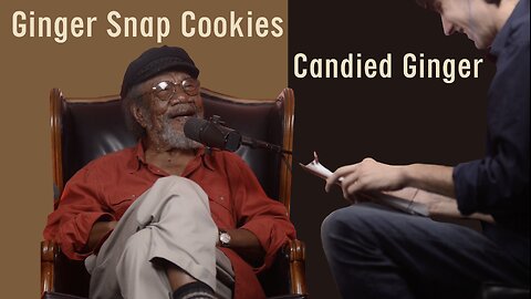 😋Indubitably Edible Lee 🍪 Ginger Snap Cookies 🍬 Candied Ginger 🥱Record Store Tedium 🥸 Old Time Jokes