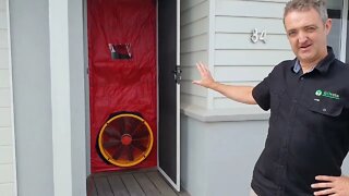 Blower Door Testing