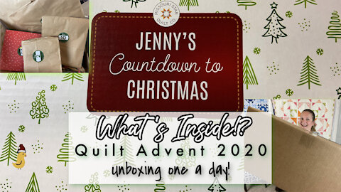 Jenny's Countdown to Christmas| Missouri Star Quilt Company | Crafters Advent Calendar