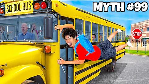 Busting 100 SCHOOL MYTHS in 24 HOURS!