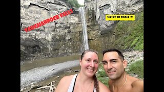 Feel like an ant and FOSSILS? Taughannock Falls State Park & Chimney Bluffs