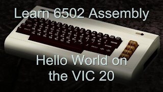 Hello World on the VIC-20 - Lesson H3
