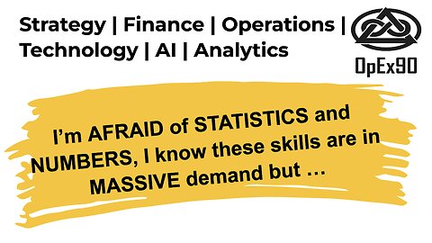 I’m afraid of statistics and numbers, I know these skills are in MASSIVE demand but …