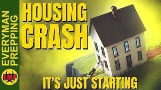 Housing Market Crash Is Just Beginning - Pending Homes Sales Plunge