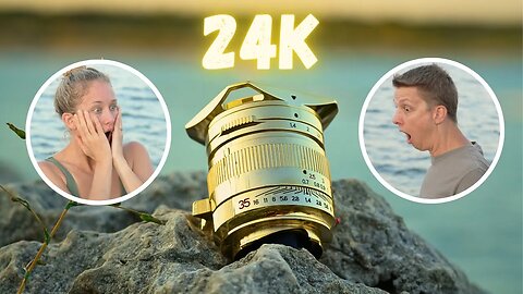 The 24K GOLD Lens You CAN'T BUY!