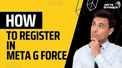 How to register in Meta G Force #MetaGForce #Register #ID