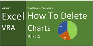 Excel | VBA | How To Delete A Chart | Part 4
