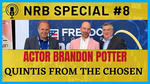 Brandon Potter Reveals Mind-Blowing Secrets as Quintis from The Chosen! Exclusive NRB Interview