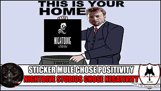 Nightdive Studio's Head Virtue Signals Against Positive Message From Sticker Mule!