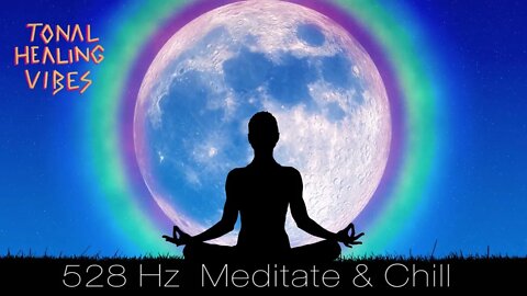 528Hz Meditate & Chill | THETA State of Mind
