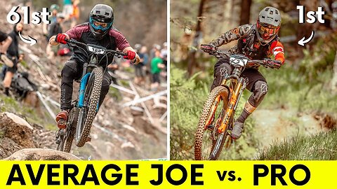 How Much Faster Are PRO Mountain Bike Racers? Head to Head With Jesse Melamed!