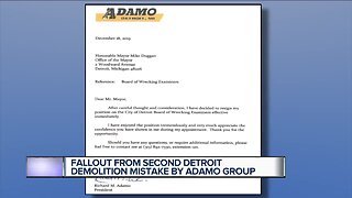 Contractor resigns from Detroit board after demolishing wrong home