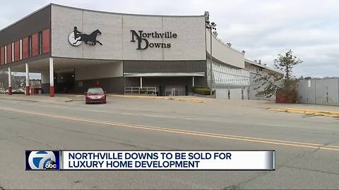 Northville Downs to close, turn into mixed-use development