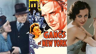 GANGS OF NEW YORK (1938) Charles Bickford, Ann Dvorak & Alan Baxter | Crime, Drama | COLORIZED