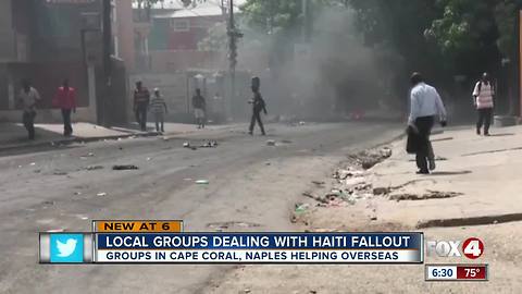 unrest in Haiti has Naples-based nonprofit group sheltering in place