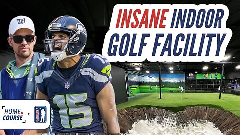 Jermaine Kearse & Greg Bodine's INSANE Indoor Golf Facility | Home Course w/ PGA Memes