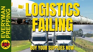 How The Looming Railroad Strike, Diesel Shortage, & Trucking Layoffs Will Lead to Supply Shortages!
