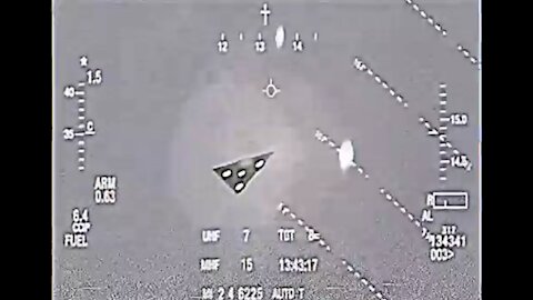 Air Force Aviator Leaks Dramatic UFO HUD Footage