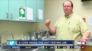 FDOT shows what happens at their testing lab