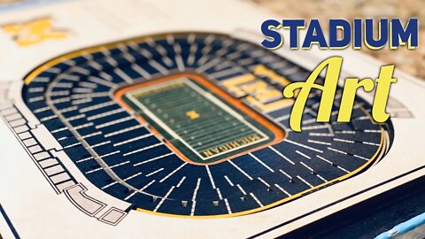 University of Michigan Football Stadium 3D Wall Art Review