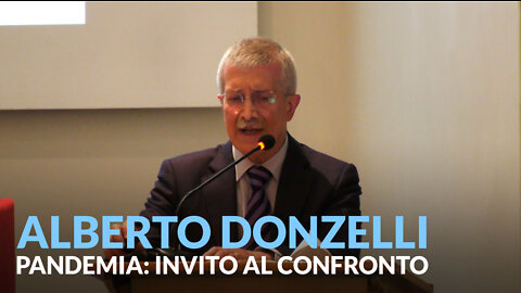 ALBERTO DONZELLI - Pandemia: Invito al confronto