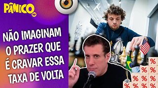 TAXA DE JUROS DO BRASIL DEU XEQUE MATE NA DOS EUA USANDO TÉCNICA DO PLUG ANAL? SAMY DANA COMENTA