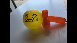 Balloon maraca tutorial